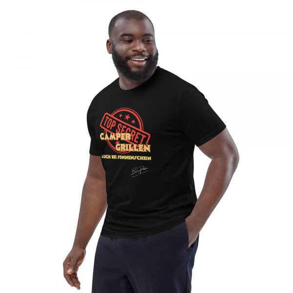 "Top Secret" Unisex-Bio-Baumwoll-T-Shirt – Bild 4