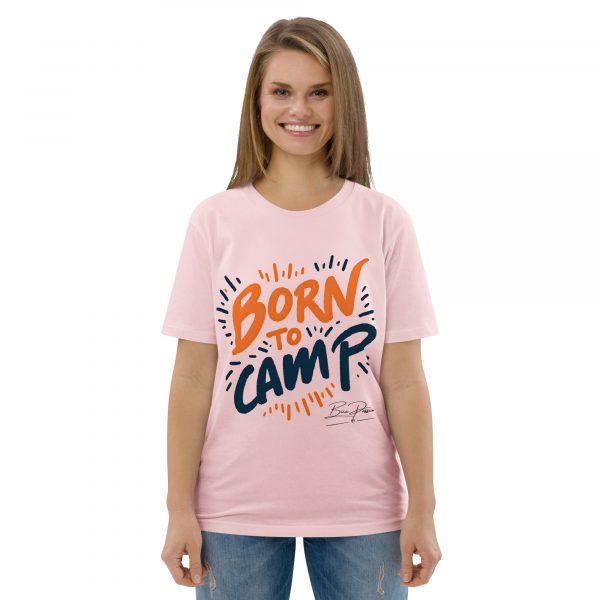 "Born To Camp" Unisex-Bio-Baumwoll-T-Shirt – Bild 57