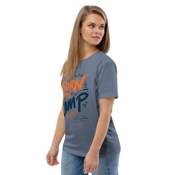 "Born To Camp" Unisex-Bio-Baumwoll-T-Shirt – Bild 30