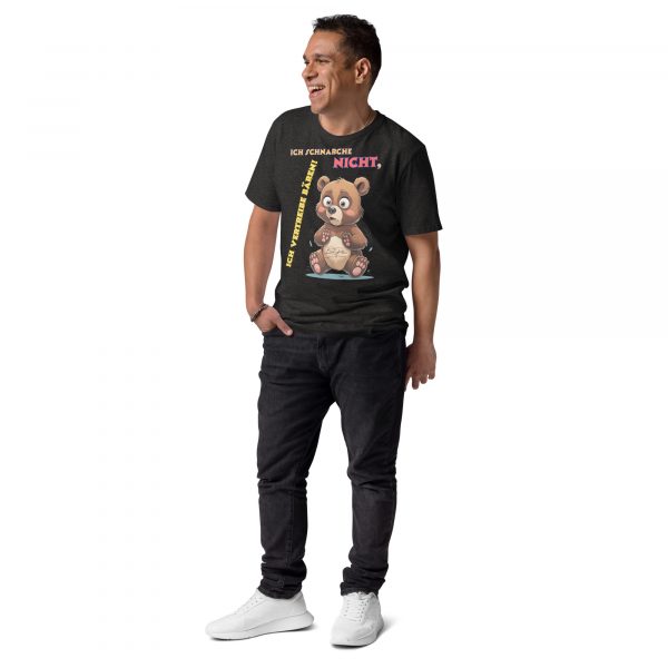 "Bärenscheuche" Unisex-Bio-Baumwoll-T-Shirt – Bild 3
