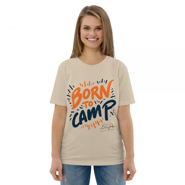 "Born To Camp" Unisex-Bio-Baumwoll-T-Shirt – Bild 41