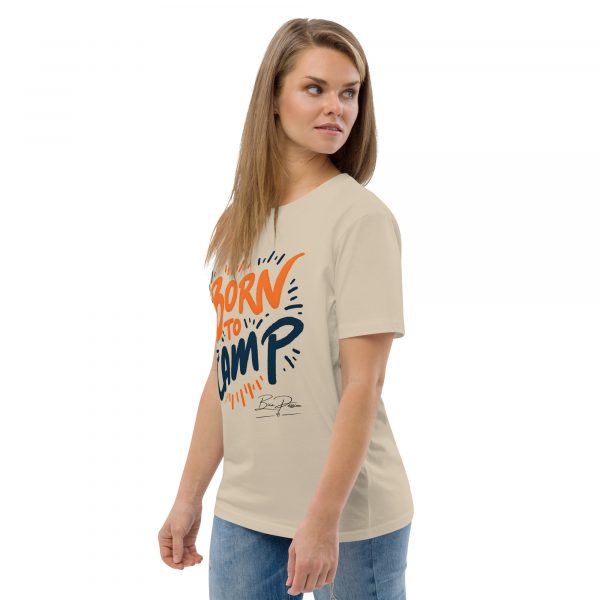 "Born To Camp" Unisex-Bio-Baumwoll-T-Shirt – Bild 45