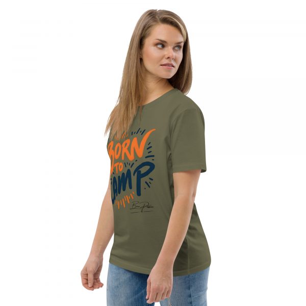 "Born To Camp" Unisex-Bio-Baumwoll-T-Shirt – Bild 22