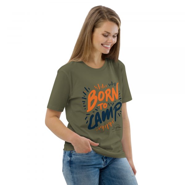 "Born To Camp" Unisex-Bio-Baumwoll-T-Shirt – Bild 23