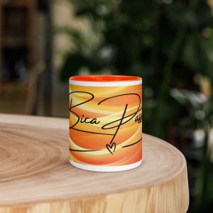 Tasse mit farbiger Innenseite "Sunset"